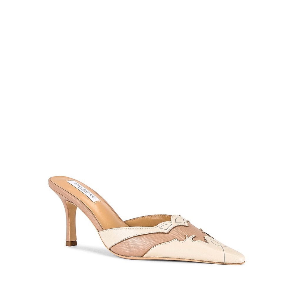 Shuga Mule in Skin & Vanilla Tony Bianco Heel